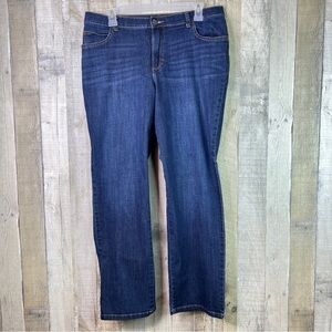 Lee Size 10 Short Relaxed 1889 Blue Denim Jeans with 5 Pockets